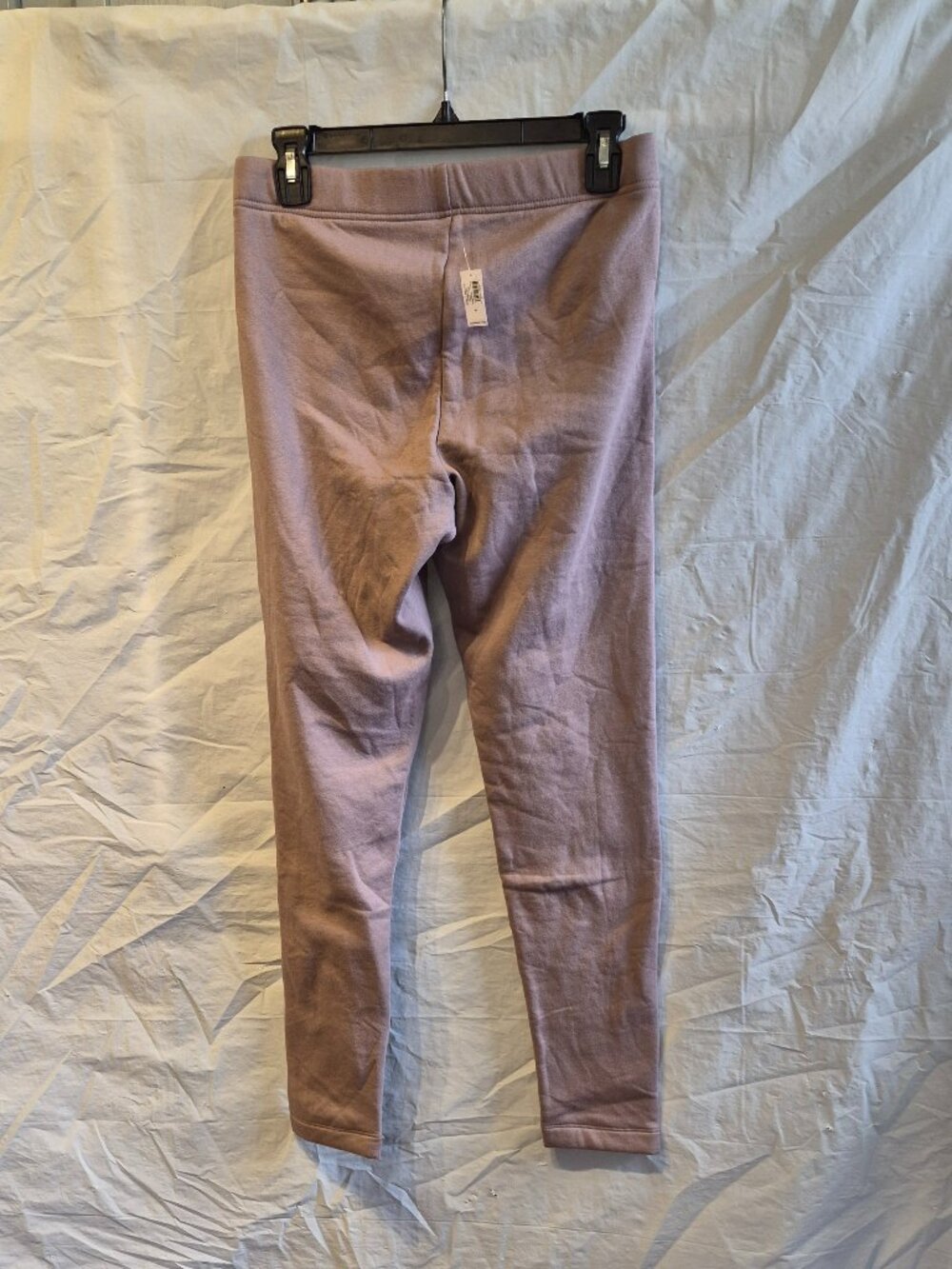 NEW Old Navy Chocolate Malt High Waisted Fleece Lined Fashion Layering Leggings - Picture 3 of 4